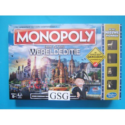 Inferieur ga winkelen Zus Monopoly here & now wereldeditie nr. 0216 B2348 568-00