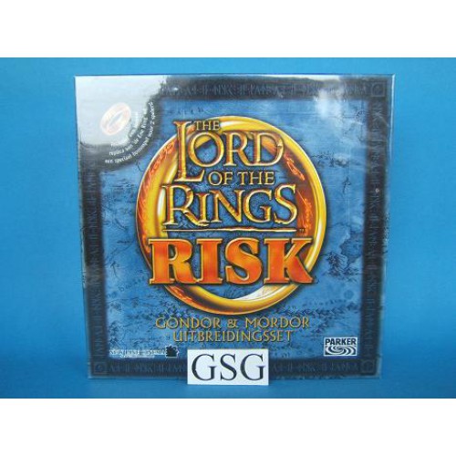 rechtdoor Bijdrage cel Risk the lord of the rings Gondor & Mordor uitbreidingsset. nr. 0903 48222  104-01