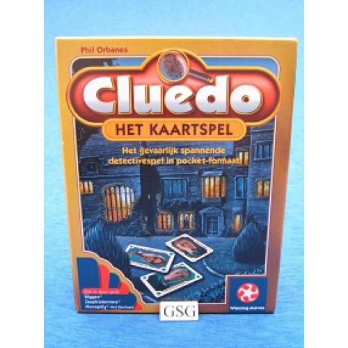 Parelachtig Respectievelijk Bestudeer Cluedo het kaartspel nr. 3015 7-01